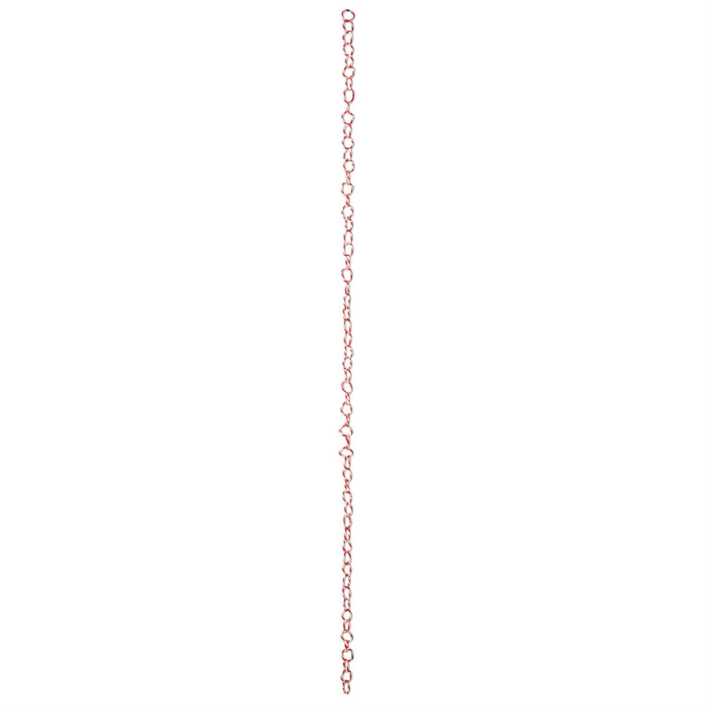 72" Red & White Pipe Cleaner Garland