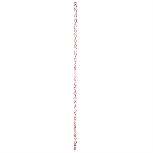72" Red & White Pipe Cleaner Garland