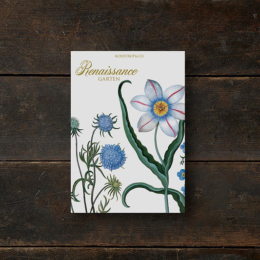 Card Folder- RENAISSANCEGARTEN - 8 cards w/Envelopes (german)