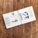 Square Card Folder- Spring Forest Design w/ 8 Cards & Envelopes