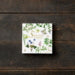 Square Card Folder- Spring Forest Design w/ 8 Cards & Envelopes