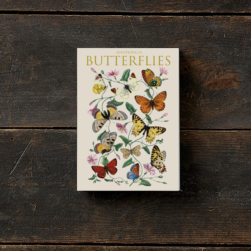 Card Folder- Butterflies 8 Cards w/ Envelopes