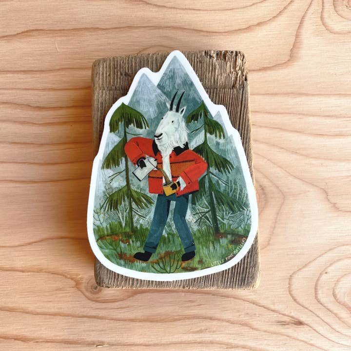 Mountain Goat Sticker