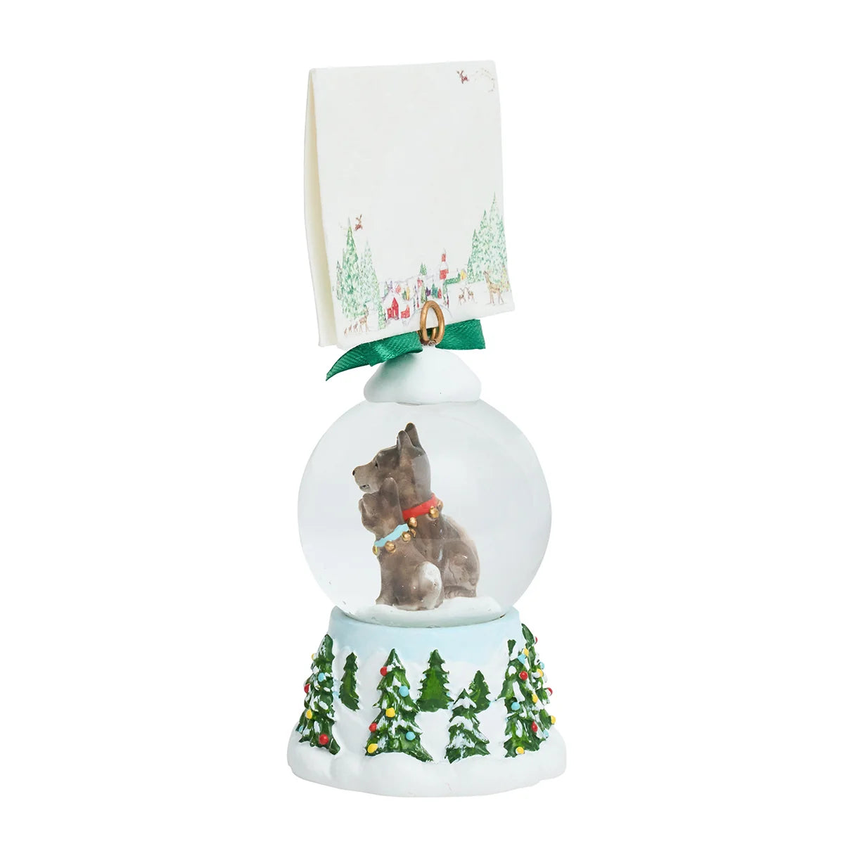 Berry & Thread  North Pole Snow Globe Place Card Holder
