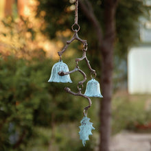 Load image into Gallery viewer, Branch &amp; Leaf Garden Bell
