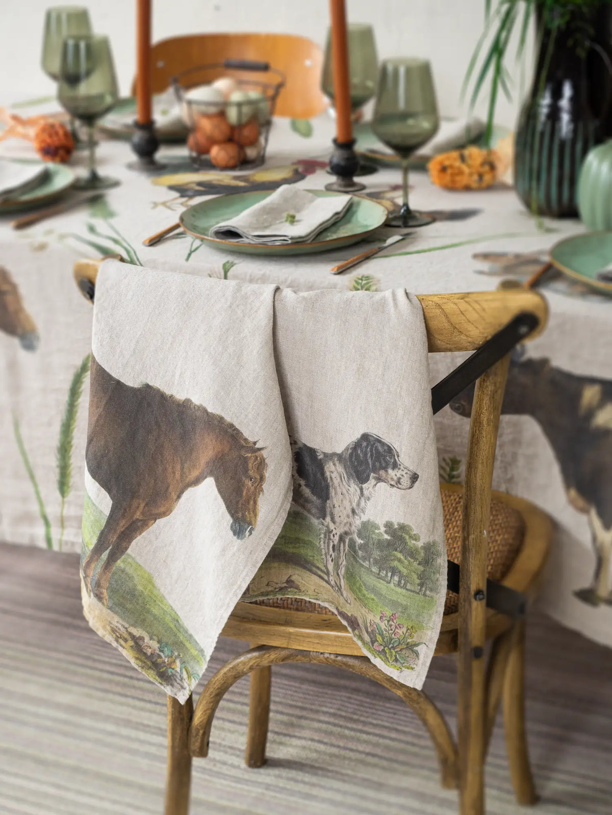 Horse Kitchen Towel, 18x27