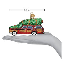 Load image into Gallery viewer, Station Wagon With Tree Ornament
