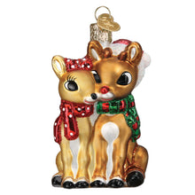 Load image into Gallery viewer, Rudolph &amp; Clarice Ornament
