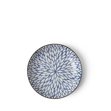 Aizome Mums 3.75" Sauce Dish