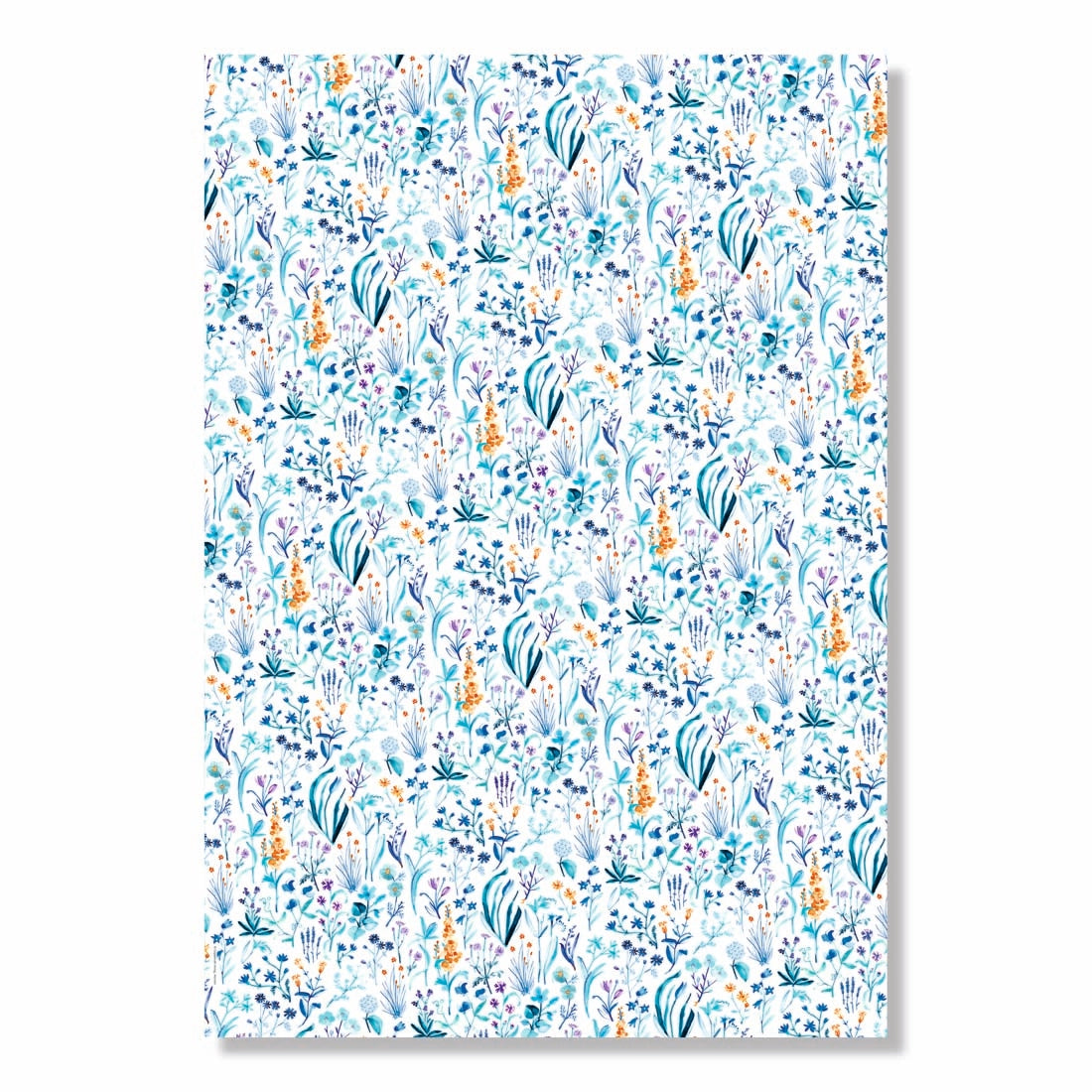 I Love Blue Wrapping Paper Book