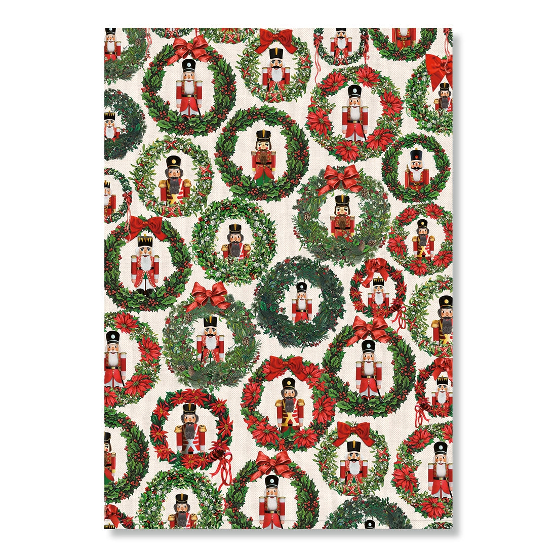 Nutcracker Christmas Wrapping Paper Book