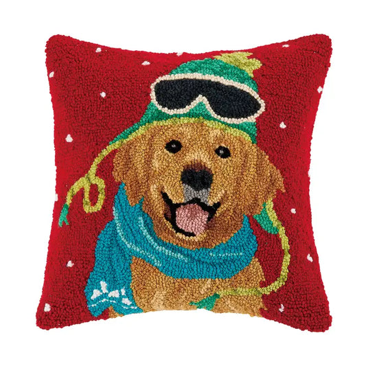 HOLIDAY LAB W/HAT HP PF 16X16"