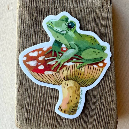 STICKER Forest Frog