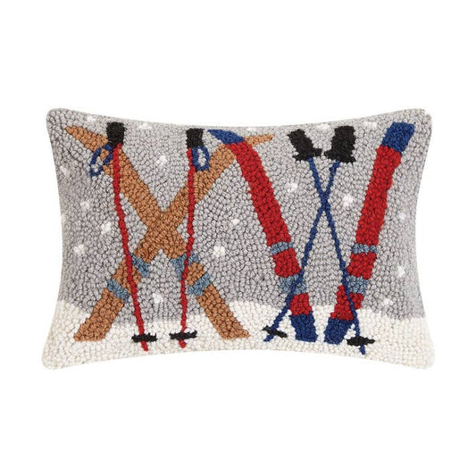 SKI SET Hook Pillow