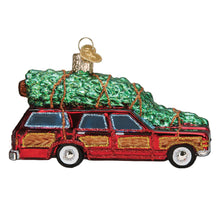 Load image into Gallery viewer, Station Wagon With Tree Ornament
