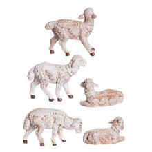 Load image into Gallery viewer, Fontanini White Sheep Variety Set - 5&quot; Scale
