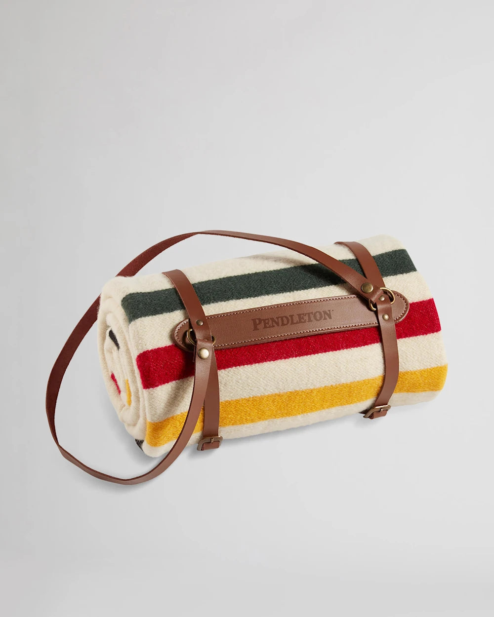 National Park Throw with Carrier / Glacier / IN / 90% WOOL / 10% COTTON