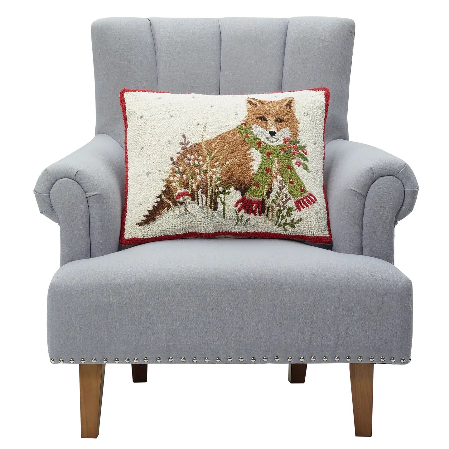 Toadstool Fox Hook Pillow - Mary Lake Thompson