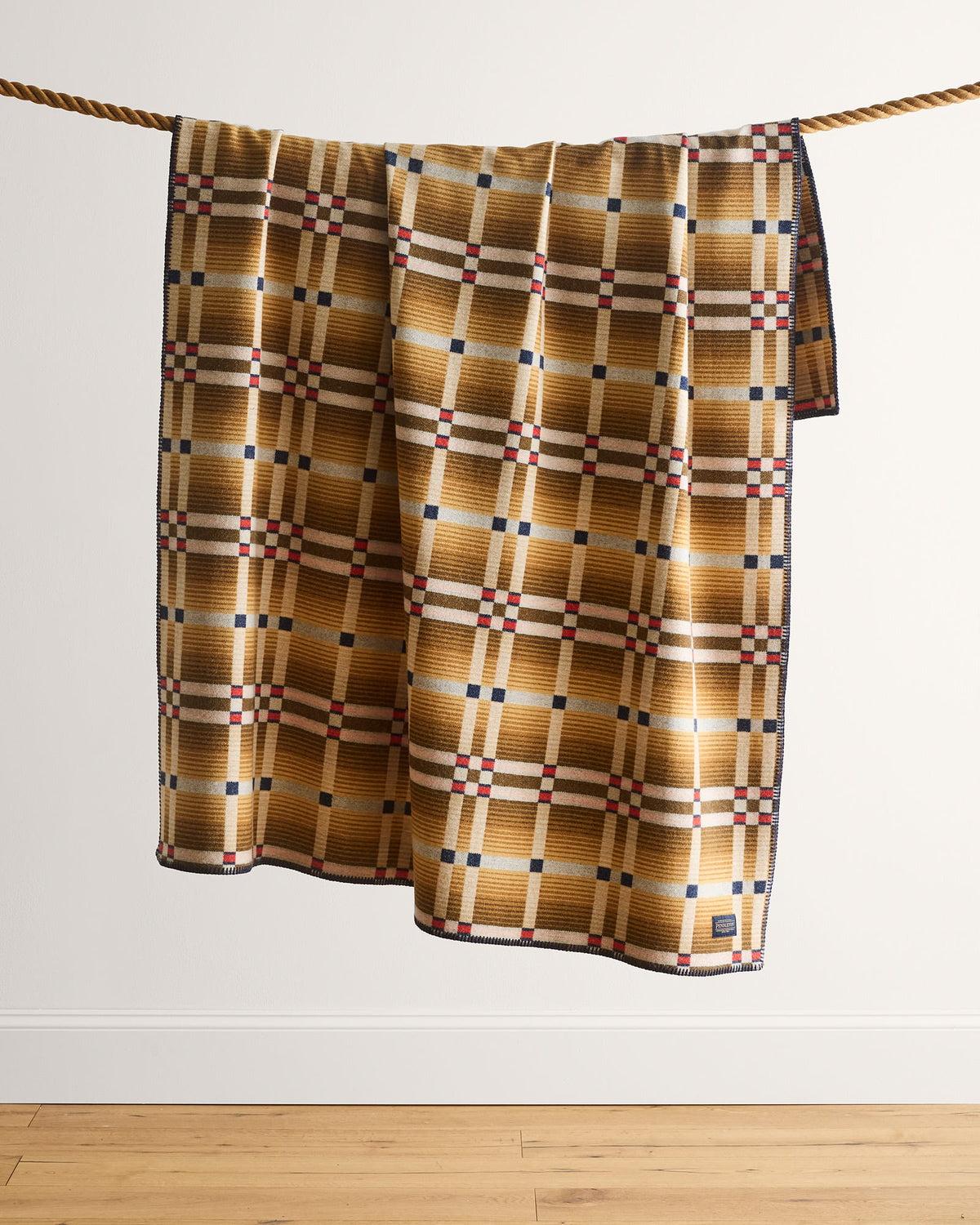 57x72" Four Square Throw Blanket -Slide Mountain Natural