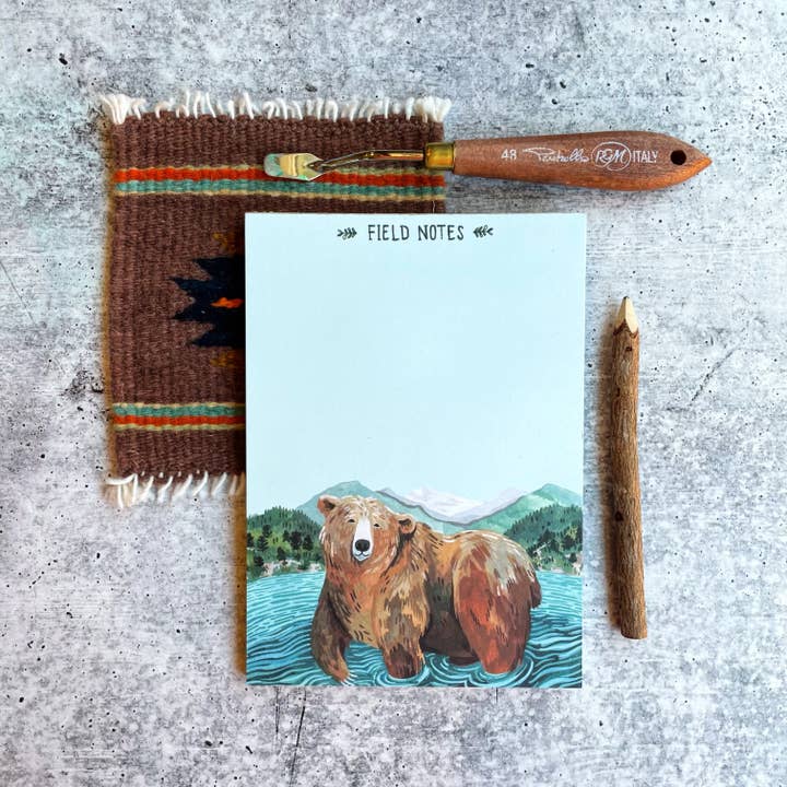 Notepad Glacier Grizzly