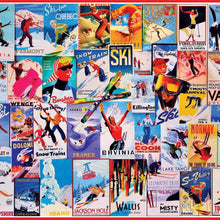 Load image into Gallery viewer, 24x30" Ski Posters - 1000 Piece Jigsaw Puzzle
