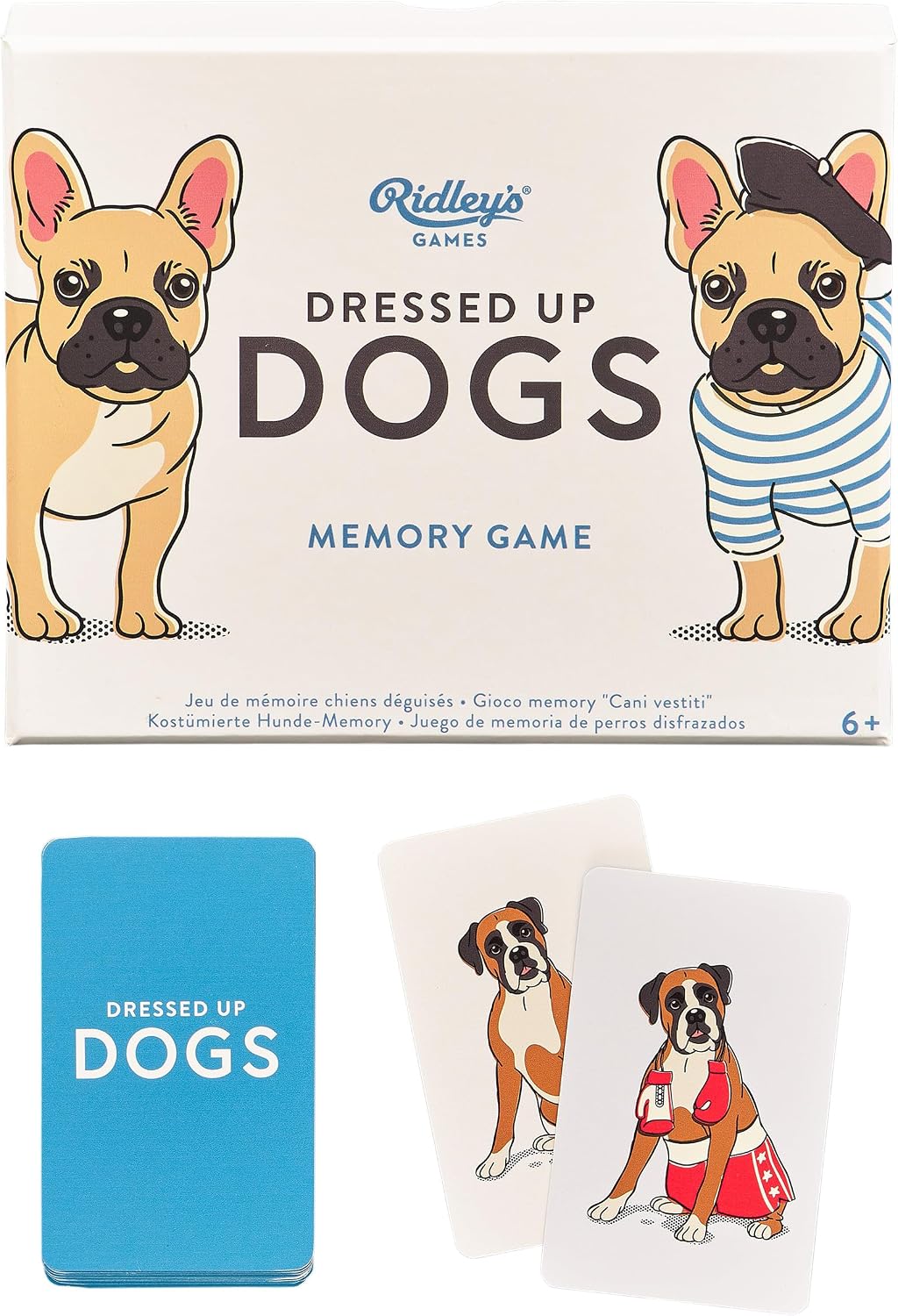 Ridley’s Dressed Up Dogs Memory Game