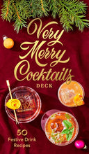 Load image into Gallery viewer, Very Merry Cocktails Deck: 50 Festive Drink Recipes
