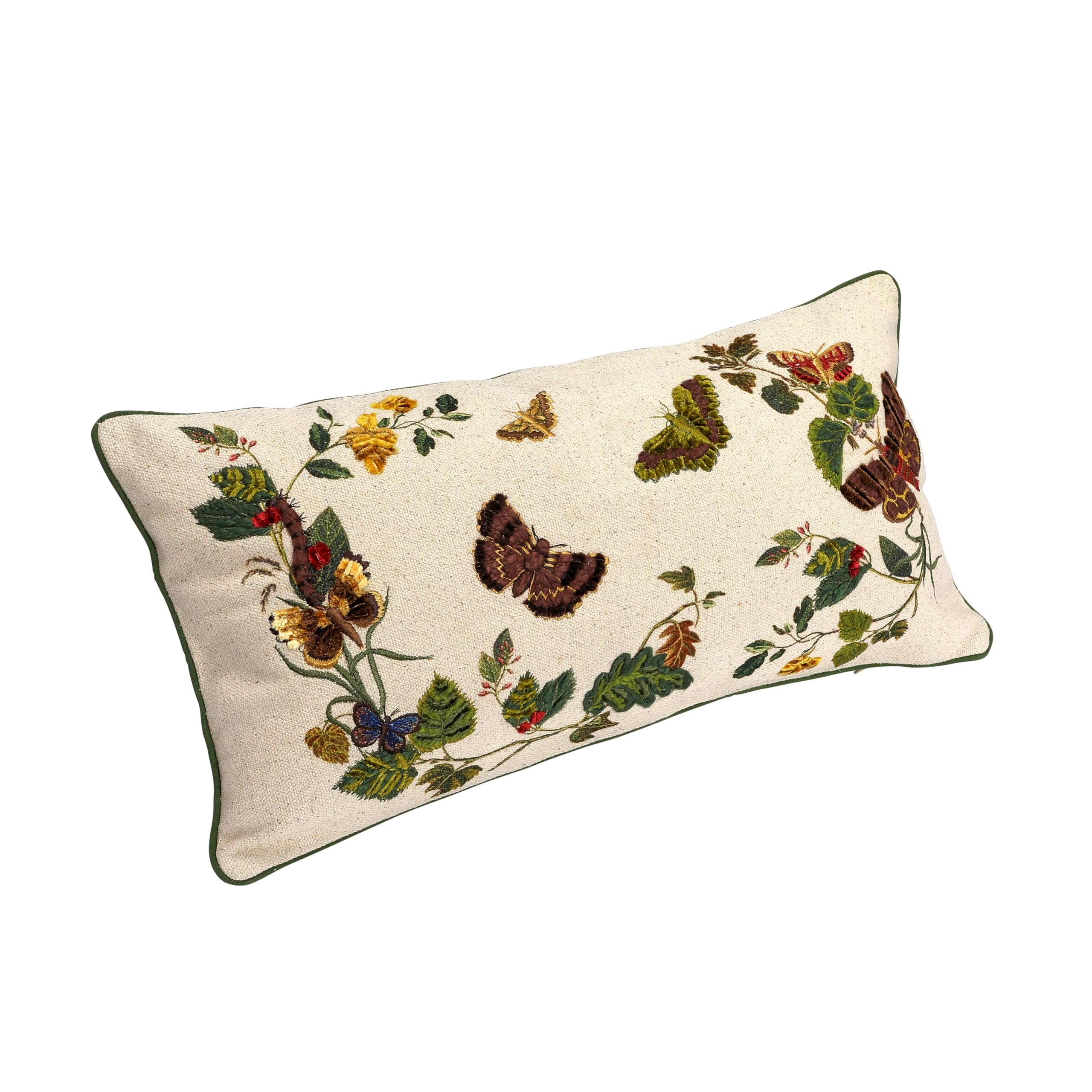 12x24 Lumbar Pillow w- Butterflies