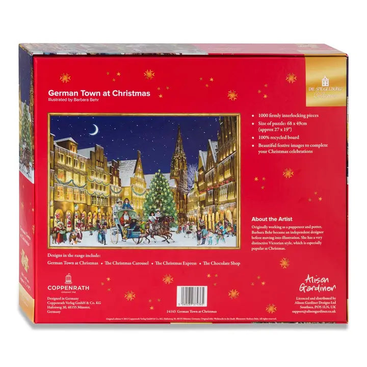The German Town at Christmas Jigsaw Puzzle