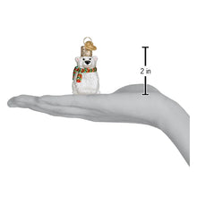 Load image into Gallery viewer, 2" Mini Polar Bear Ornament

