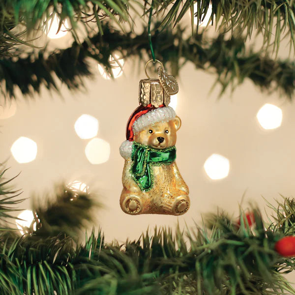 2" Mini Teddy Bear Ornament