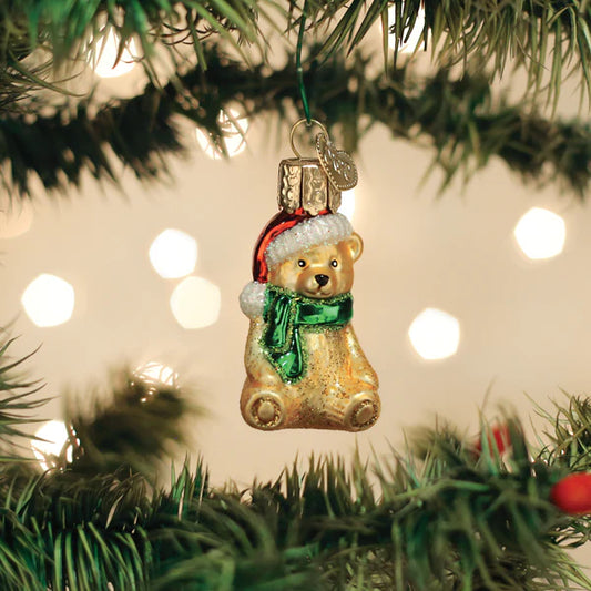 2" Mini Teddy Bear Ornament