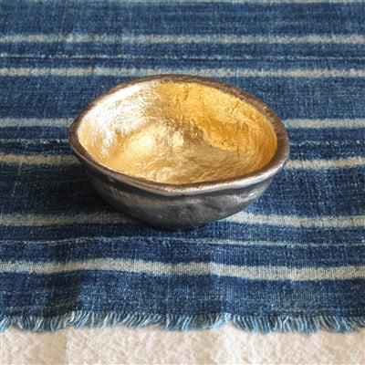 Strada Organic Cast Metal Bowl