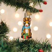 Load image into Gallery viewer, 2.25" Mini Rudolph the Red-Nosed Reindeer Ornament
