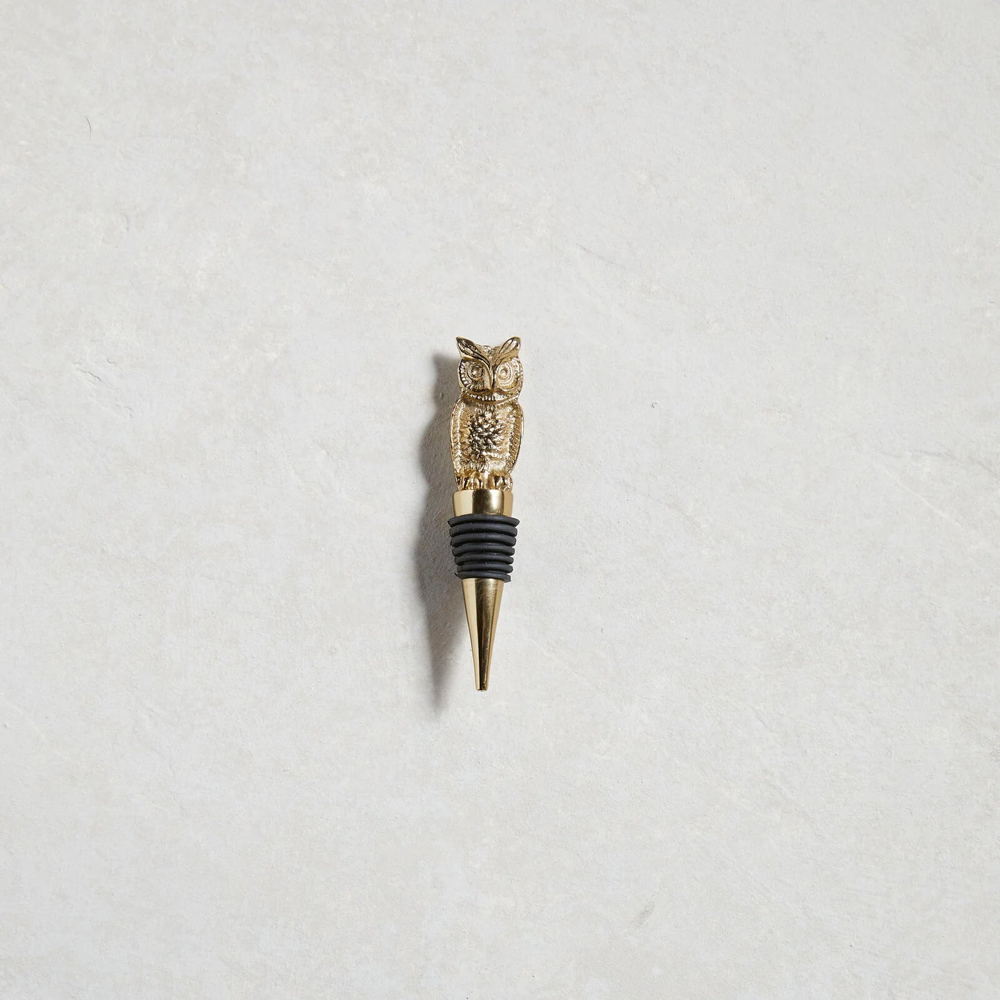 Bottle Stopper Owl 4.75"