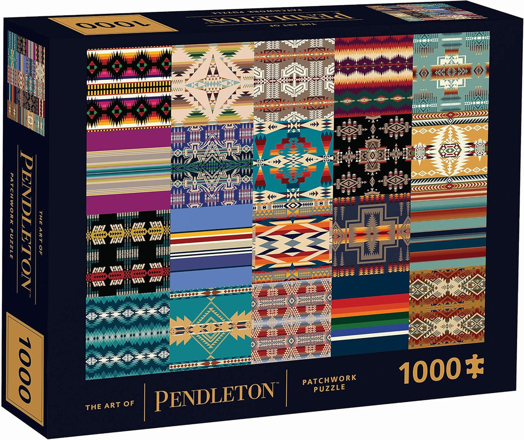 The Art of Pendleton Patchwork 1000-Piece Jigsaw Puzzle