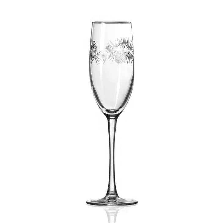 8 Oz. Icy Pine Champagne Flute