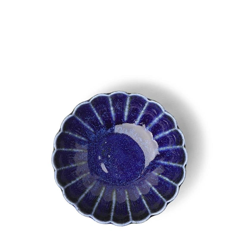 Kiku Navy Sauce Bowl, 3.5"