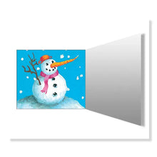 Load image into Gallery viewer, Whizzing Through the Snow standard A4
