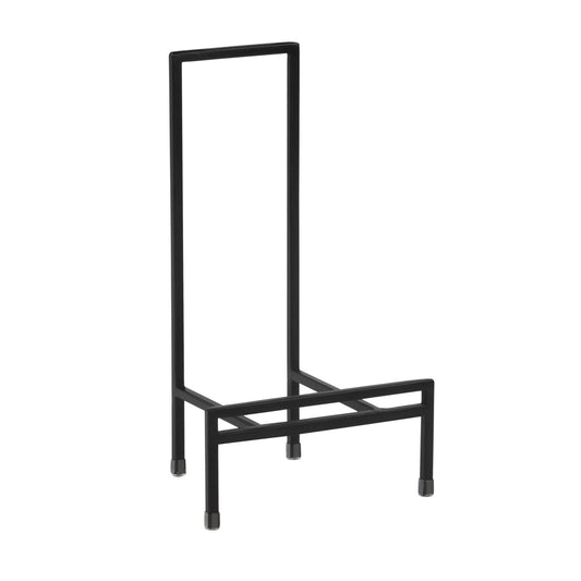 Straight Edge Platter and Bowl Stands: Black / Tall Platter Stand
