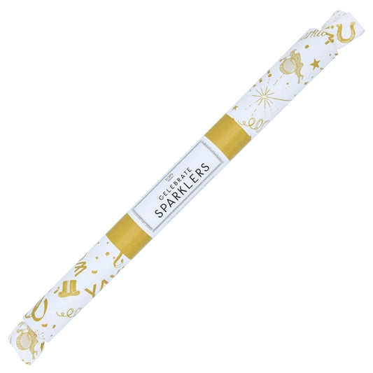 12" Deluxe Celebrate Sparklers- Tube of 6