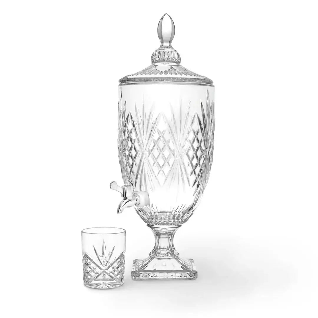 Dublin Crystal Beverage Dispenser - 1 Gallon