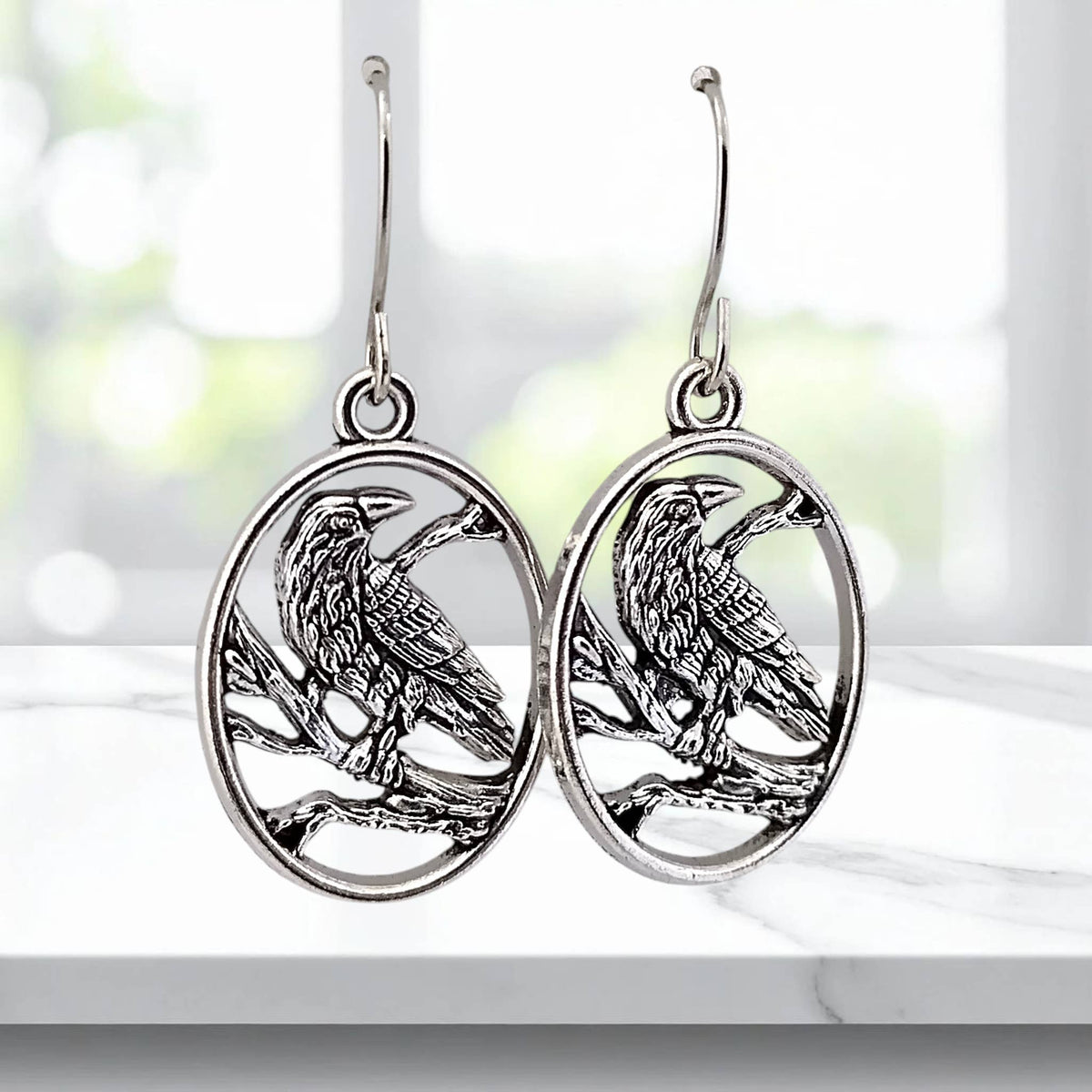 Raven Earrings