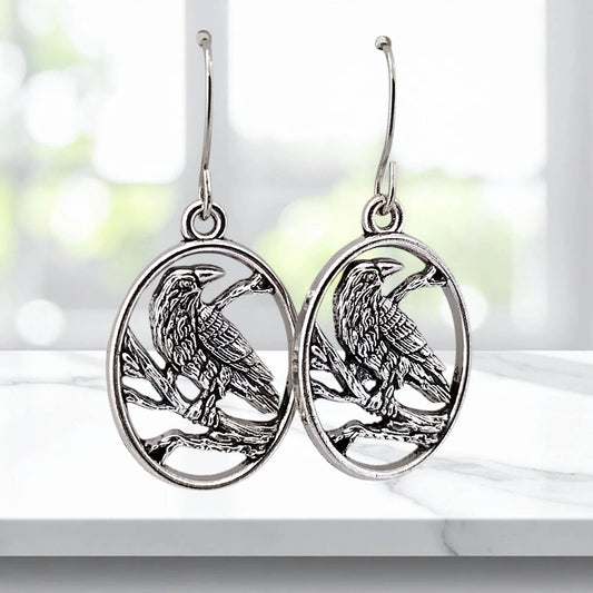 Raven Earrings
