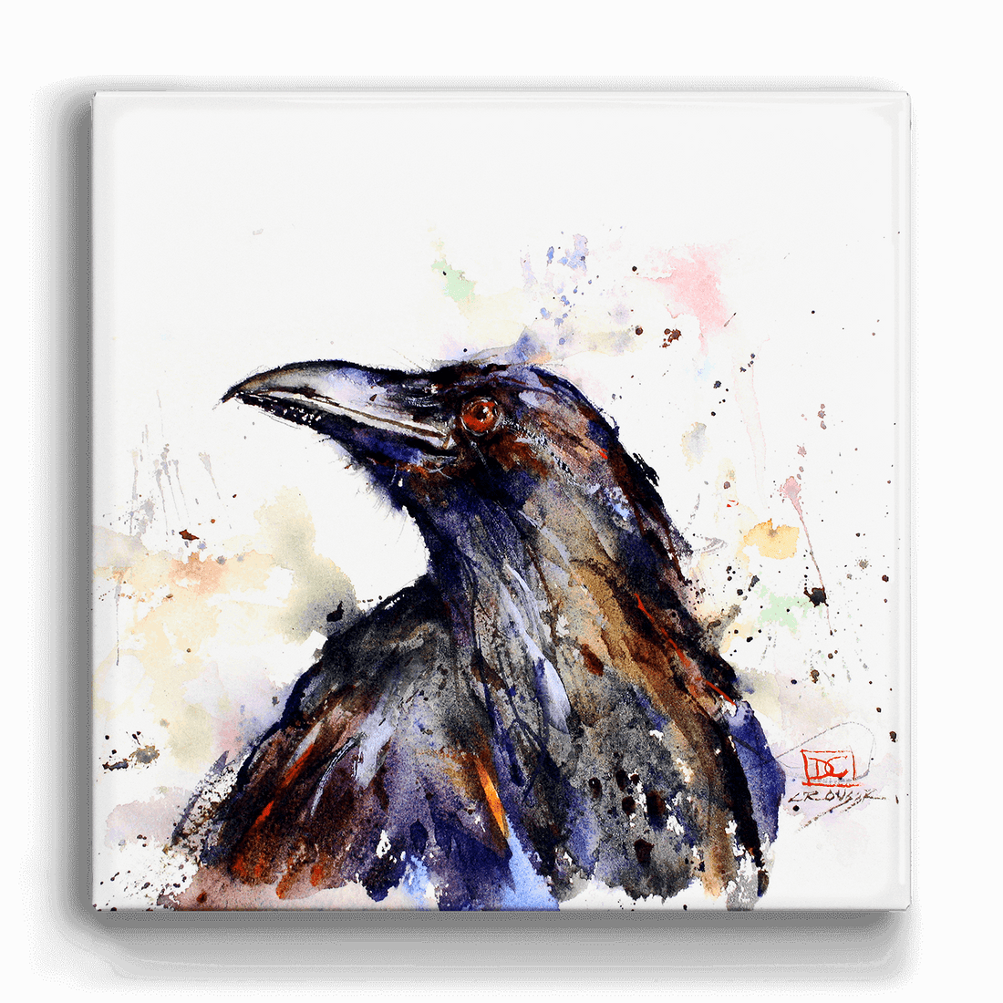Trouble, 28x28 Metal Wall Art