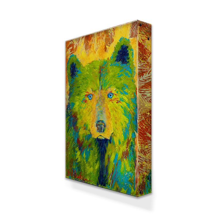 18x26 FERN Metal Box Art Small