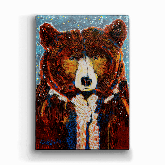 26x37.5 Orion Bear Metal Art
