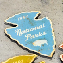 Load image into Gallery viewer, National Park Arrowhead Sign, Metal
