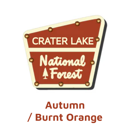 Crater Lake National Forest Lighted Sign