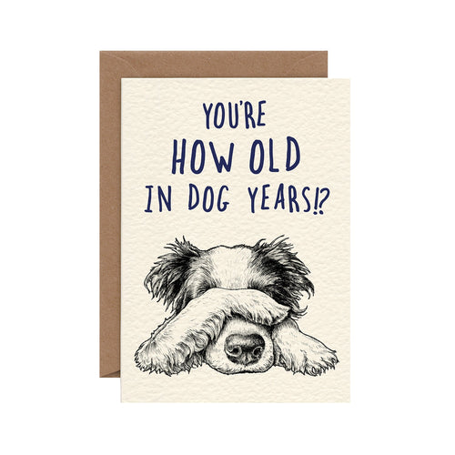 You're How Old In Dog Years!?